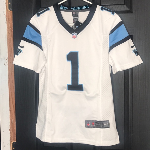 Carolina Panthers Cam Newton Jersey women’s Nike - Picture 2 of 6